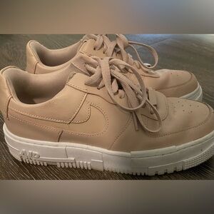 nike air force 1 pixel beige pink